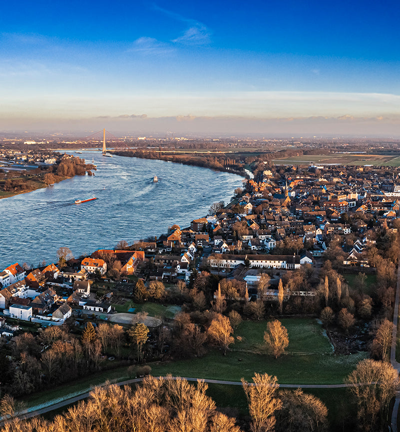 Panorama "Grimlinghausen" 120x40cm hochwertige Alu-Verbundplatte